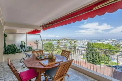 A2 - 1 BDR Antibes Sea & Port View - AC, Garage & Terrace photo 1
