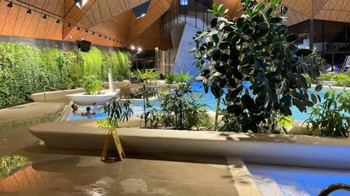 Κήπος έξω από το Aqualuna Olimia Vacation Home
