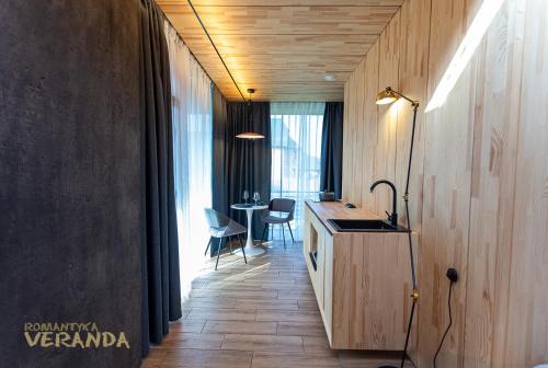 Dapur atau dapur kecil di Veranda