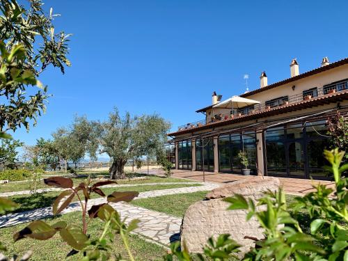 Zahrada ubytování Agriturismo La Terrazza su Farfa