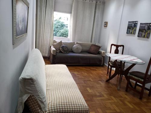 Posezení v ubytování Otimo Sala e quarto Copa