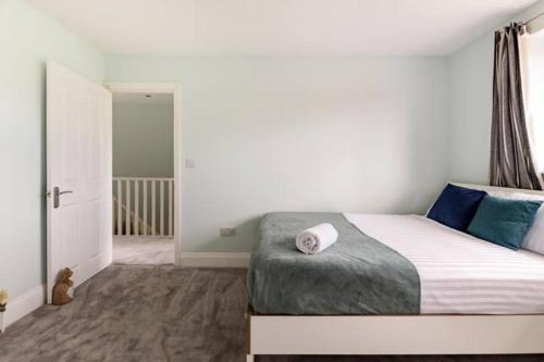 Katil atau katil-katil dalam bilik di Overbury Lodge, Birmingham with FREE Parking