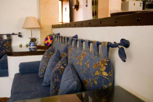 Posezení v ubytování Sandorini Villa for Rent
