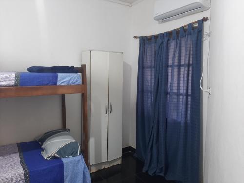 Poschodová posteľ alebo postele v izbe v ubytovaní Agussanti