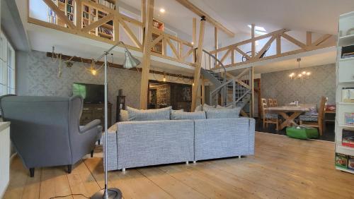 Χώρος καθιστικού στο Ferienhaus Heart's Home Hahnenklee Harz