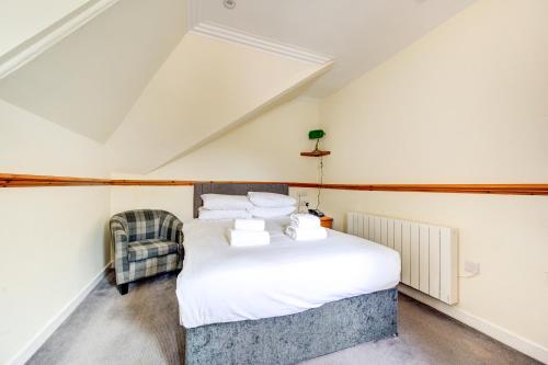 The Morar Hotelにあるベッド