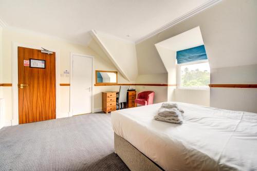 The Morar Hotelにあるベッド