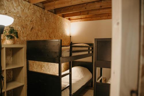 Posteľ alebo postele v izbe v ubytovaní Grand loft avec Jacuzzi et Home Cinema