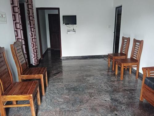 Posezení v ubytování BHASURI SERVICED VILLA