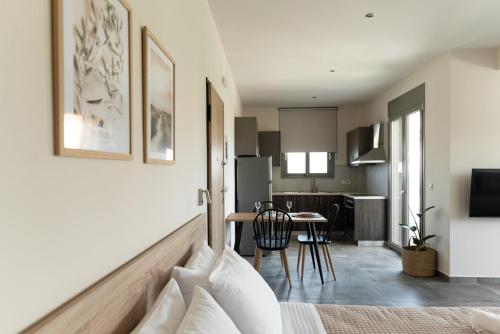 Η κουζίνα ή μικρή κουζίνα στο Oliva Verde Residences