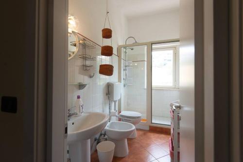 Ένα μπάνιο στο Villa Adelaide, Casa Vacanze a Reggio Calabria