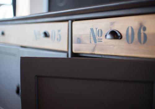 a close up of a counter top with clocks on it at Agriturismo La Terrazza su Farfa in Castelnuovo di Farfa