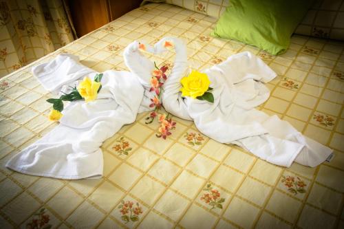 Posteľ alebo postele v izbe v ubytovaní Hostal Malia