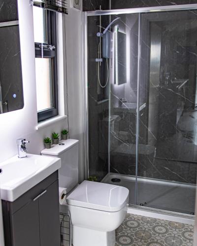 Koupelna v ubytování Lough Beg Glamping