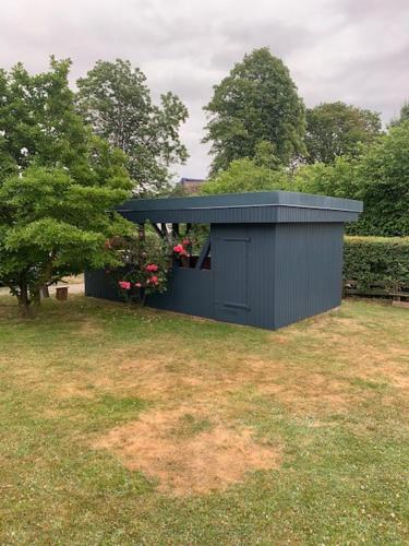 Un jardín fuera de Glückshaus