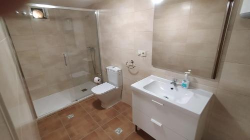 Koupelna v ubytování Casa Marcelinas