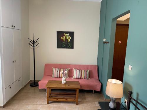 Χώρος καθιστικού στο my Green Villa