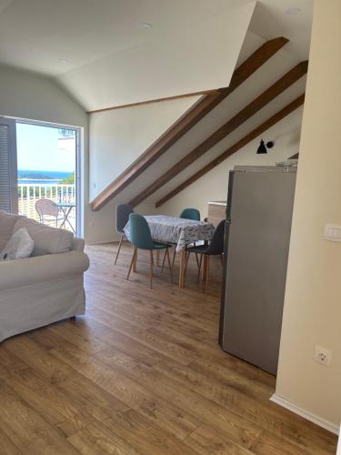 Khu vực ghế ngồi tại Lovely apartment