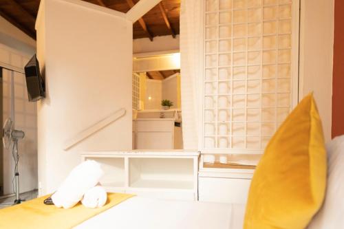 Koupelna v ubytování Africa house-Casa Hotel Laureles-La70
