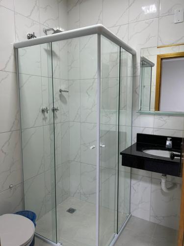 Koupelna v ubytování Hotel Beirut