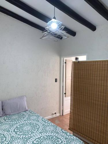 Ένα ή περισσότερα κρεβάτια σε δωμάτιο στο Casona centrica alameda Mendoza