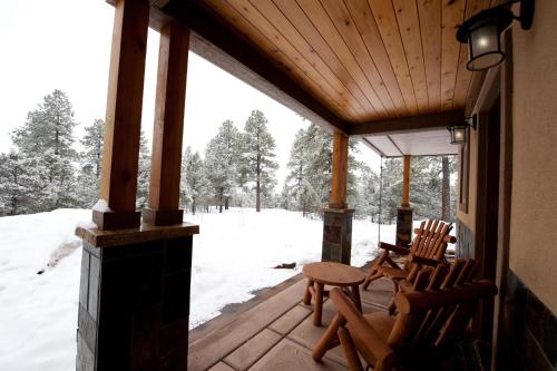 151 Oak Road en invierno