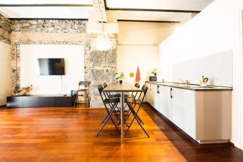 Η κουζίνα ή μικρή κουζίνα στο Loft Galata