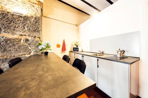 Η κουζίνα ή μικρή κουζίνα στο Loft Galata
