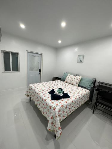 מיטה או מיטות בחדר ב-Casa West Miami