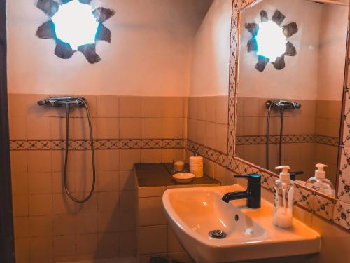 Phòng tắm tại Casa dos Anoes