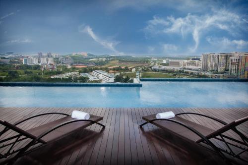 Bazén v ubytování Citadines DPulze Cyberjaya nebo v jeho okolí