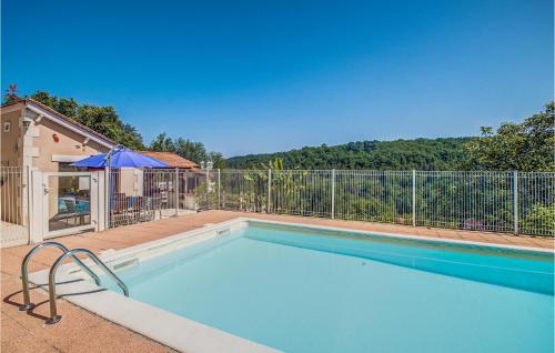 Πισίνα στο ή κοντά στο Awesome Home In Blis Et Born