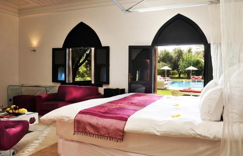 Un ou plusieurs lits dans un hébergement de l'établissement Murano Resort Marrakech