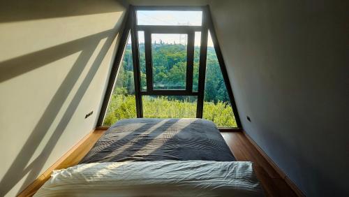 Ένα ή περισσότερα κρεβάτια σε δωμάτιο στο Forest Lux Spa