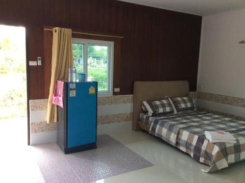 Katil atau katil-katil dalam bilik di Nonplern Garden Home Khaoyai
