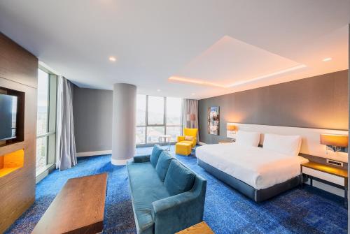 Postel nebo postele na pokoji v ubytování Radisson Blu Hotel, Kayseri