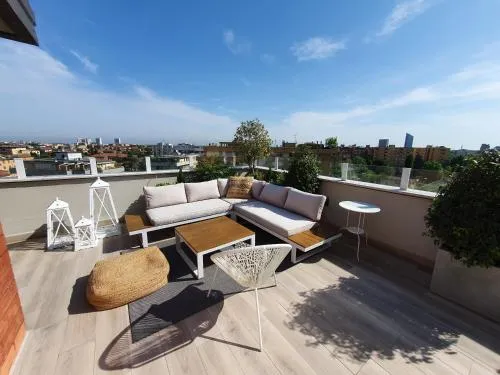 Penthouse F8 - Panoramic terrace, view Two Towers photo 1