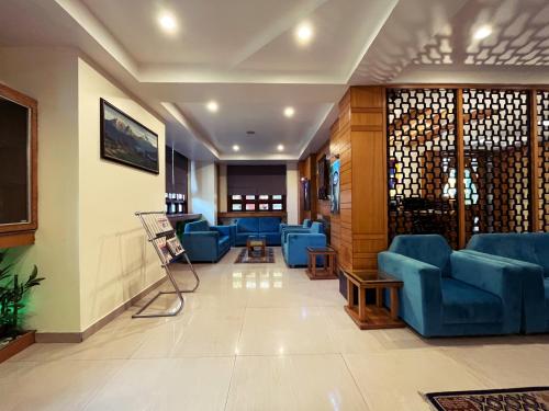 Zona de estar de Cilantro Unwind Delisso Abode,Gangtok