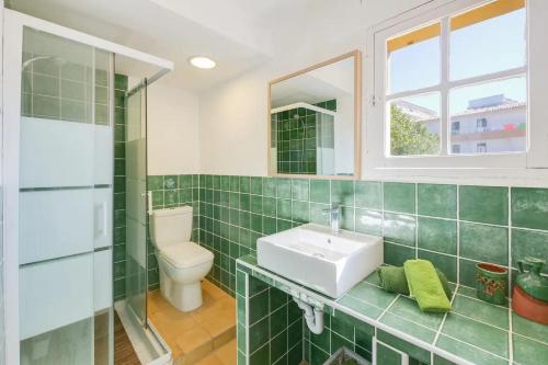 Koupelna v ubytování Chateau Mahe