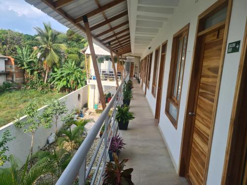 Zahrada ubytování Hotel La Ensenada Necocli