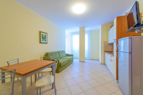 Kuchyň nebo kuchyňský kout v ubytování Residence Ducale