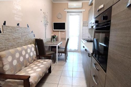 Et sittehjørne på Appartamento Cervi - Casa in Affitto per Vacanze