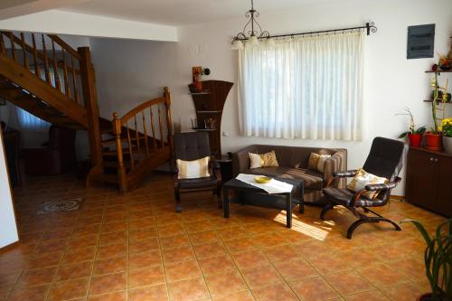 Χώρος καθιστικού στο Vila Sohodol Travel