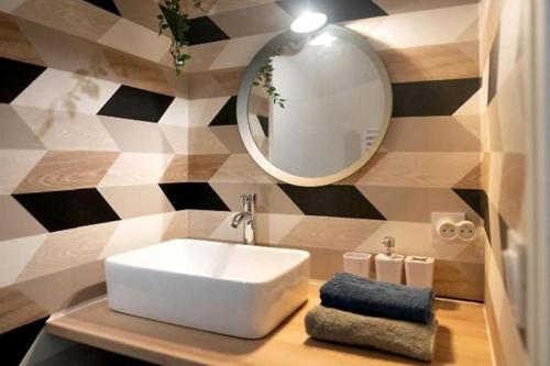 Kúpeľňa v ubytovaní Le Studio Cocooning