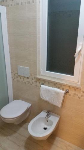 Koupelna v ubytování B&B FreeZone
