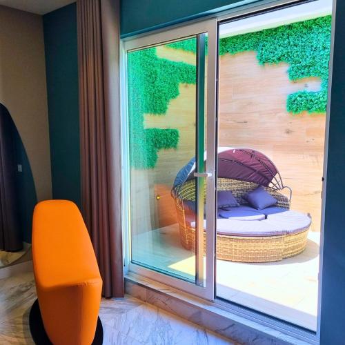 Ruang duduk di Hotel Avenue - Lovely hotel