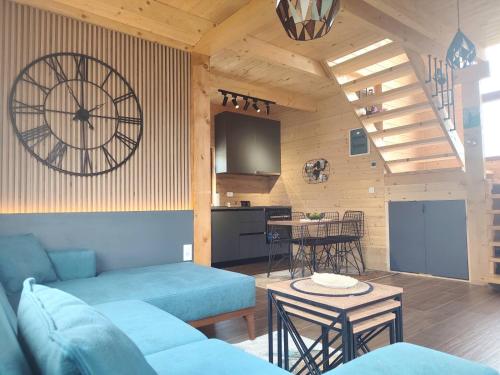 Posezení v ubytování Stone Point Villas