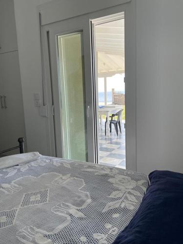 Ένα ή περισσότερα κρεβάτια σε δωμάτιο στο Seafront Apartment