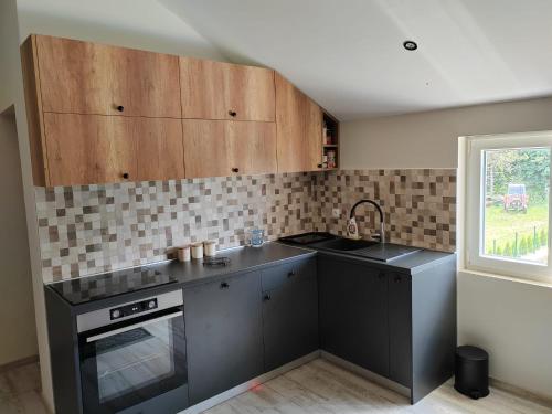 Een keuken of kitchenette bij Stanovcic Apartments