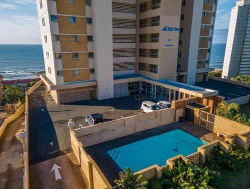 Balkoni atau teres di 703 High Tide, Holiday Apartment, Main Beach, Amanzimtoti